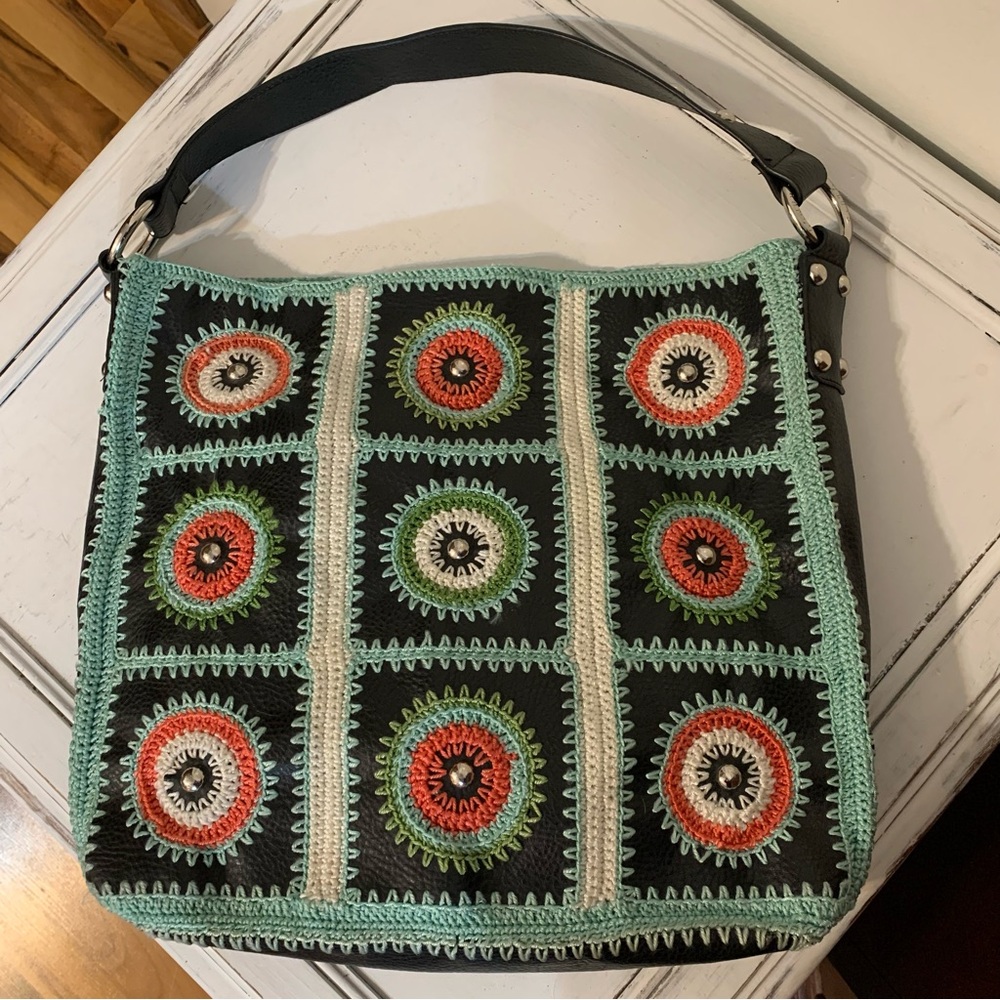 Franco Sarto Colorful Boho Tote - Picture 2 of 13